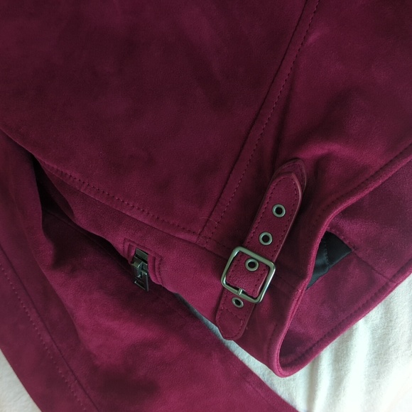 Coach Suede Moto Jacket - Picture 5 of 14